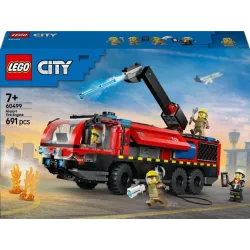 Constr lego airport fire truck 60499