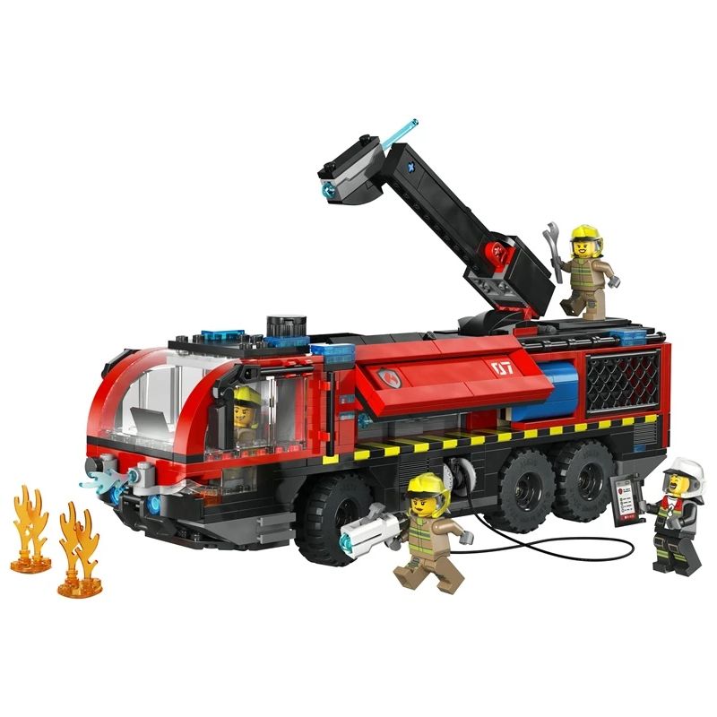 Constr lego airport fire truck 60499