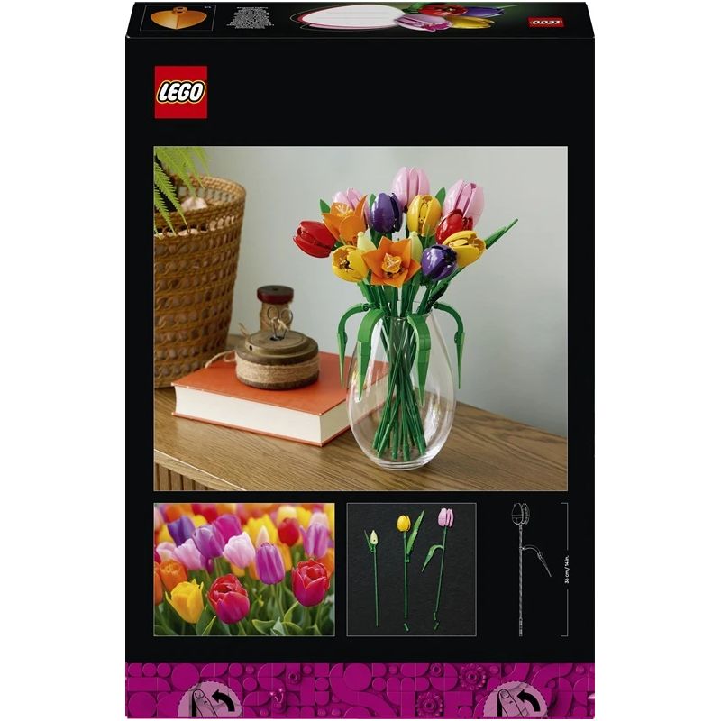 Konstruktors LEGO Botanicals Tulip Bouquet 11501 576 gab.