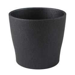 Puķu pods Domoletti, keramika, pelēka krās.