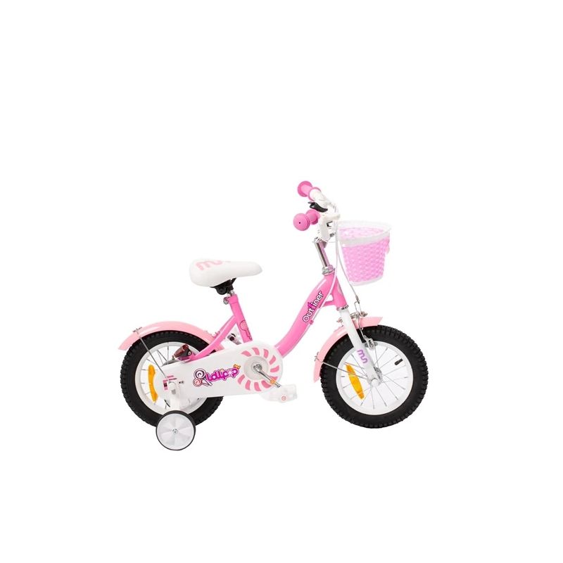 Bērnu velosipēds Bimbo Bike 124RL. rozā. 12