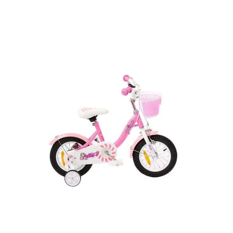 Bērnu velosipēds Bimbo Bike 124RL. rozā. 12