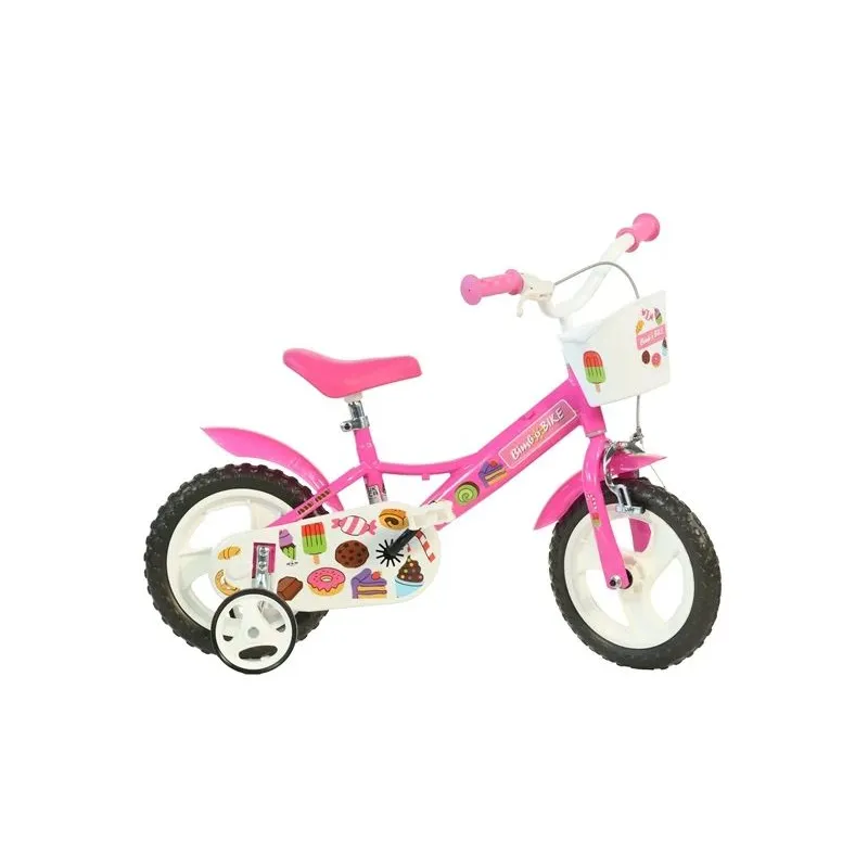 Bērnu velosipēds Bimbo Bike 124RL. rozā. 12