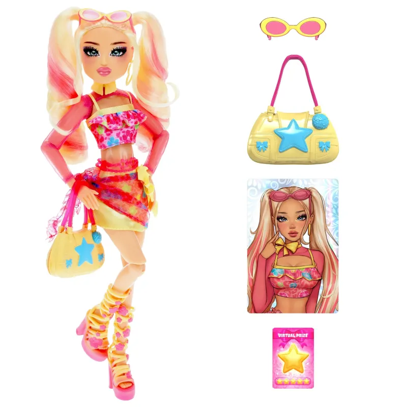 DRESS TO IMPRESS Lėlė - BUBBLE GUM GAL, 29 cm