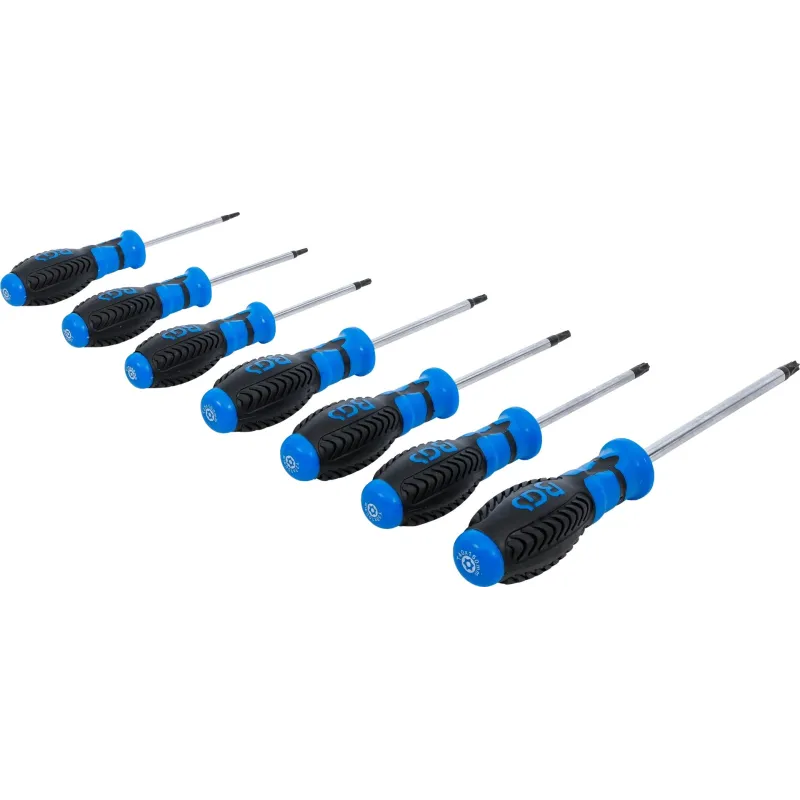 Skrūvgriežu komplekts - T-Star ,Torx, - T10 - T40 - 7 gab. BGS