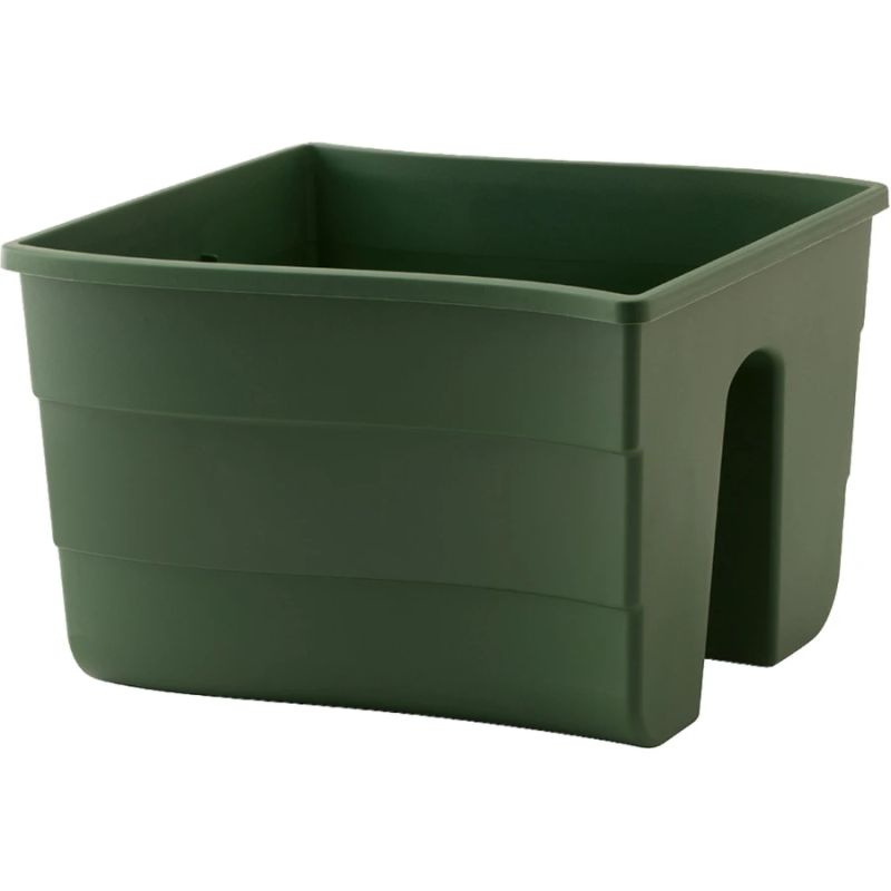 Balkona kaste Wave, 30cm zaļa