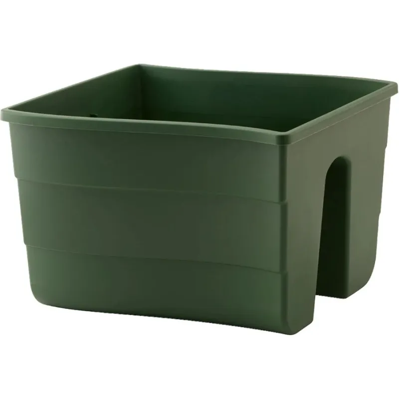 Balkona kaste Wave, 30cm zaļa