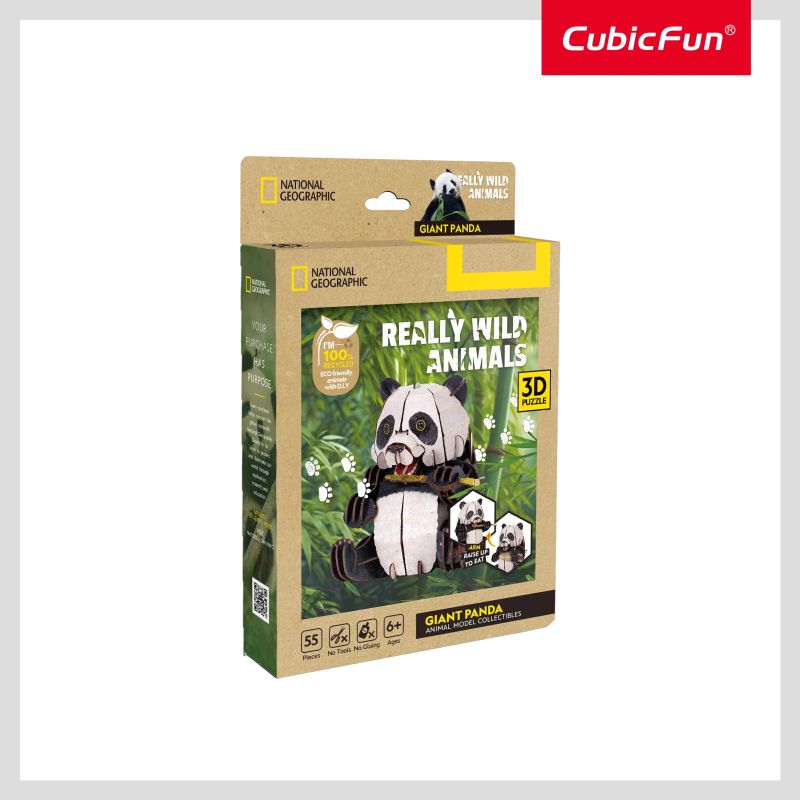 CUBICFUN NATIONAL GEOGRAPHIC 3D пазл «Большая панда»