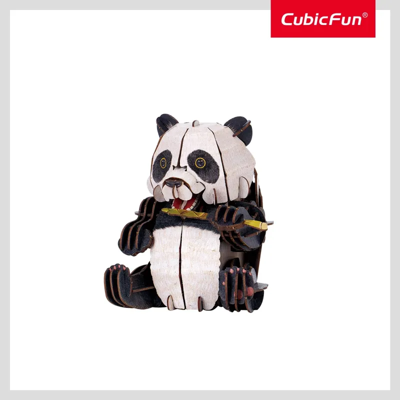 CUBICFUN NATIONAL GEOGRAPHIC 3D puzle Lielā panda