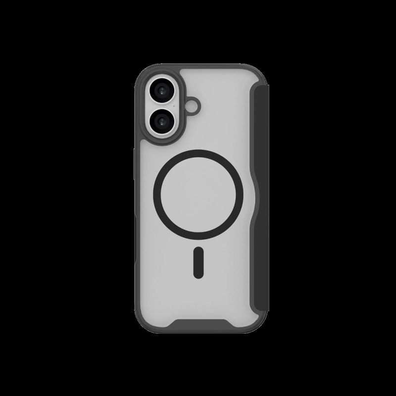 JUST MUST CHAMPION II MAGSAFE FLIP CASE for iPhone 17, Black