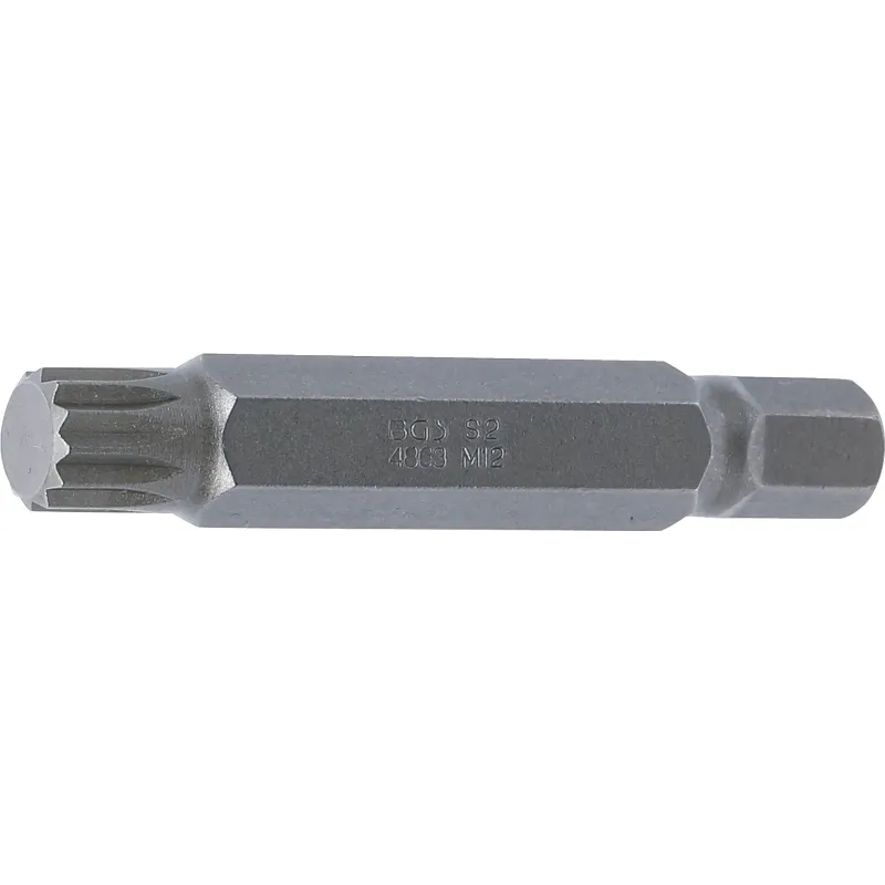 Skrūvgriežu uzgalis muciņā - M12 Uzgalis ,XZN, - 3-8 Stiprinājums - 75 mm BGS