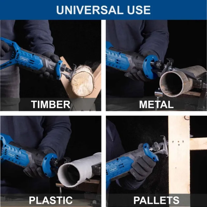 Akumuliatorinis tiesinis pjūklas C-RS100-X, korpusas, Scheppach