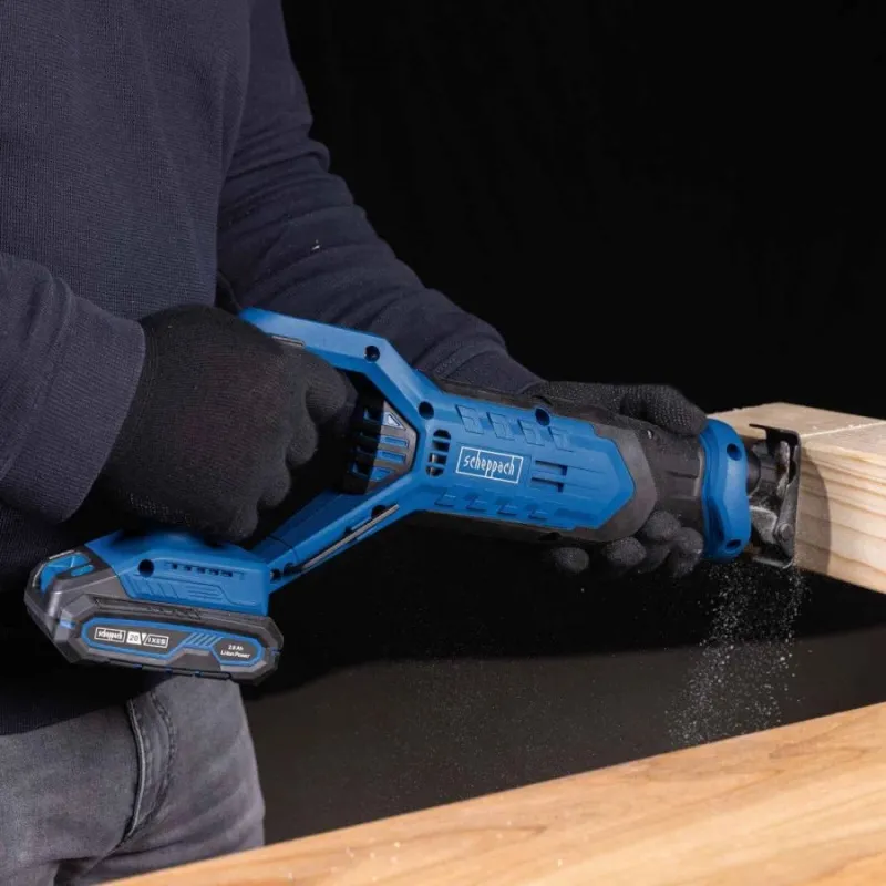 Akumuliatorinis tiesinis pjūklas C-RS100-X, korpusas, Scheppach