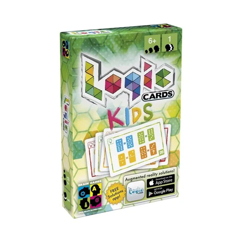 Spēle logic cards kids