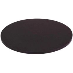 Puķu poda Standy paliktnis, melns