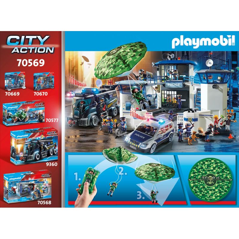 PLAYMOBIL City Action Policijas misija: izpletņa meklēšana 70569