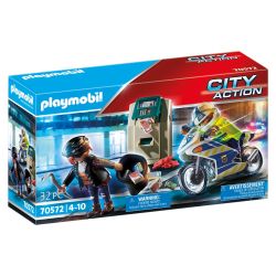 PLAYMOBIL City Action Bankas zagļa ķeršana 70572