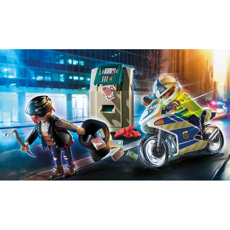 PLAYMOBIL City Action Pangaröövli tabamine 70572
