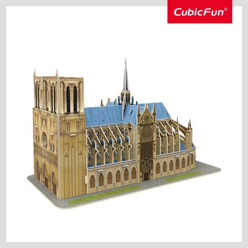 CUBICFUN 3D puzle Parīzes Dievmātes katedrāle