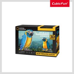 CUBICFUN NATIONAL GEOGRAPHIC 3D пазл «Синегорлый ара»