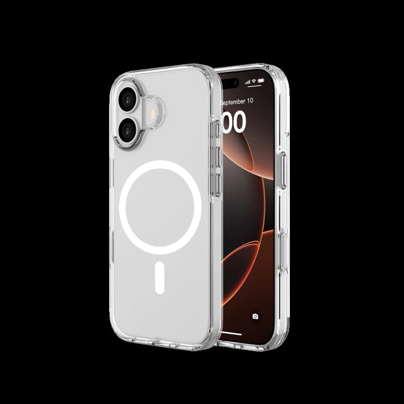 JUST MUST MAGSAFE CRYSTAL I for iPhone 17 Clear