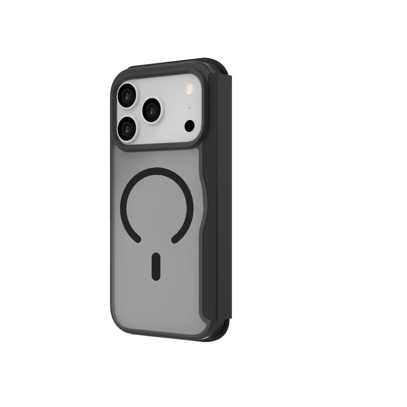JUST MUST CHAMPION II FLIP CASE MAGSAFE for iPhone 17 Pro, Black