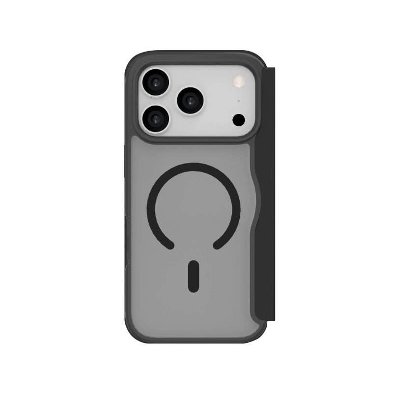 JUST MUST CHAMPION II FLIP CASE MAGSAFE for iPhone 17 Pro, Black
