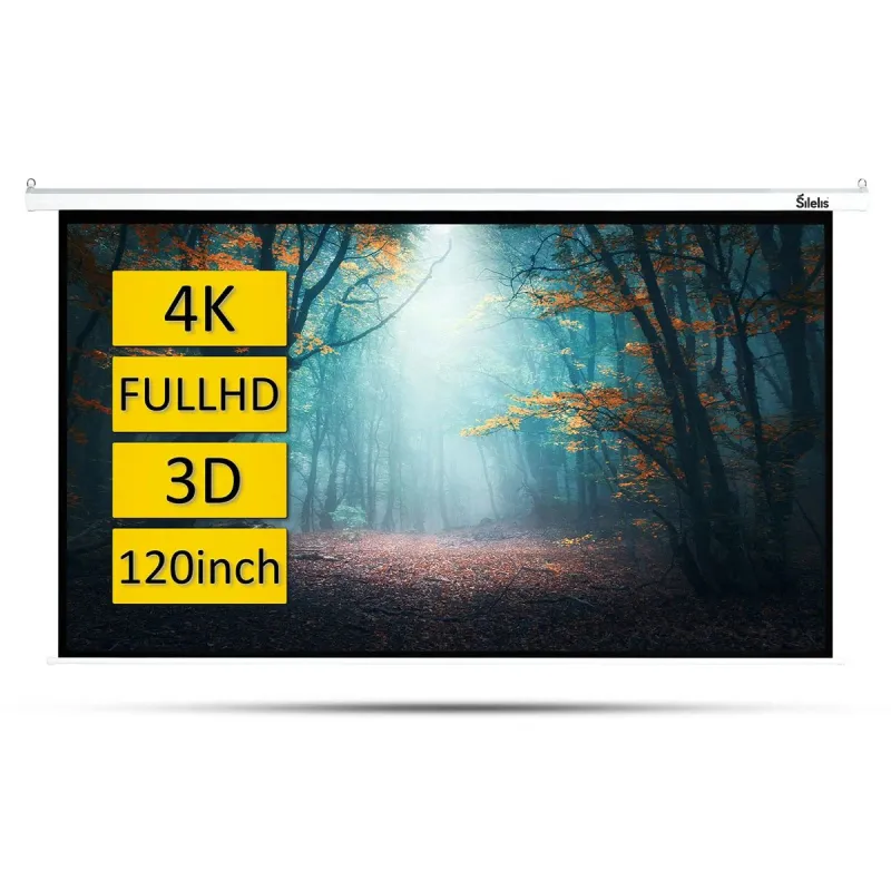 Silelis Electric Screen 203x152 cm ESE-1