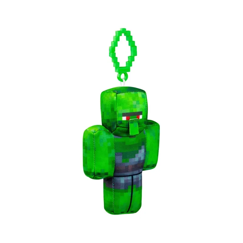MINECRAFT Prisegamas pliušinis herojus, 13 cm