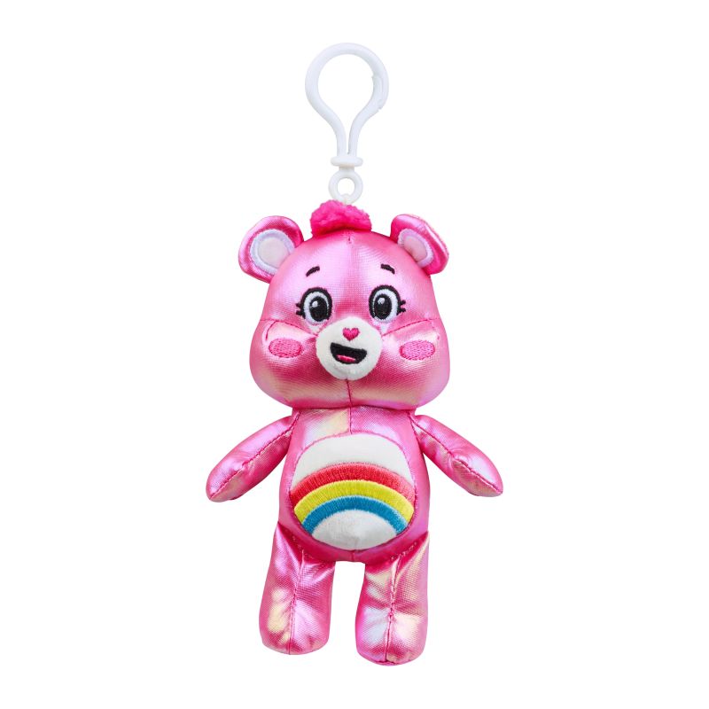 CARE BEARS Piespraužama plīša rotaļlieta aklajā kapsulā, 15 cm