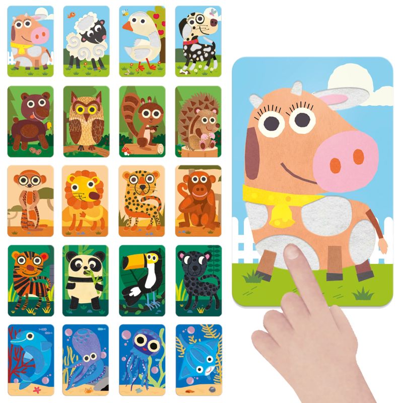 HEADU Mīkstās mācību kartītes zīdaiņiem