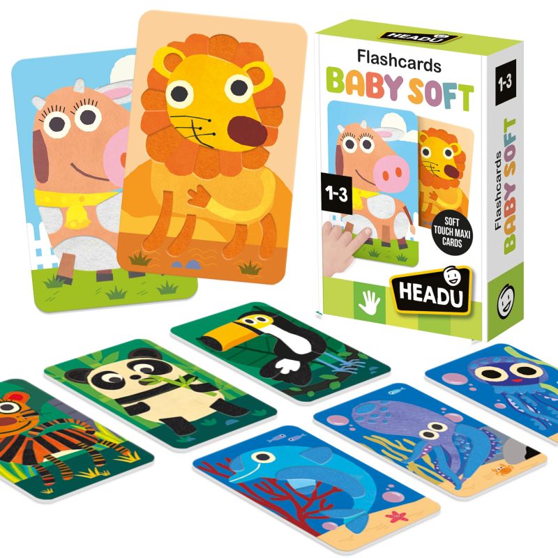 HEADU Mīkstās mācību kartītes zīdaiņiem