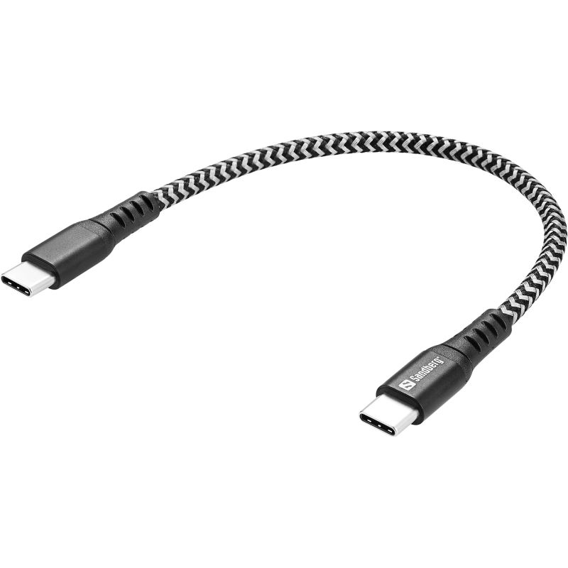 Sandberg 441-66 Survivor USB-C Cable 0.2M 100W