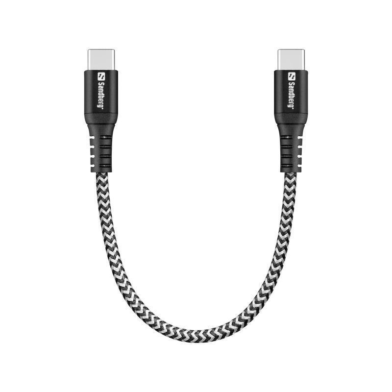 Sandberg 441-66 Survivor USB-C Cable 0.2M 100W