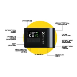 XRIDER XR00MAP01 Electric Bicycle Pump