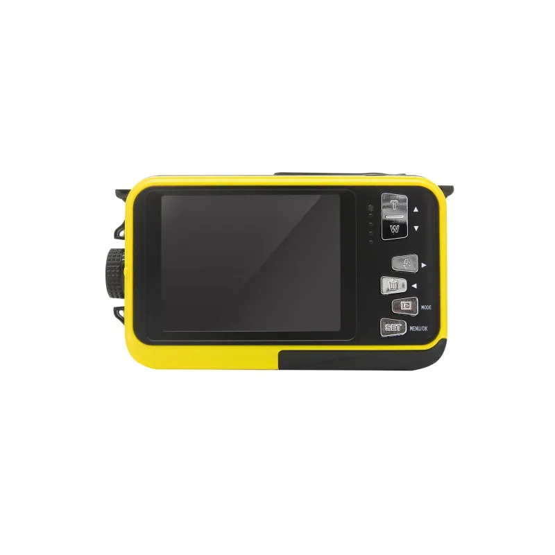 Easypix Aquapix W3027 Wave geltonas spalvos skaitmeninis fotoaparatas