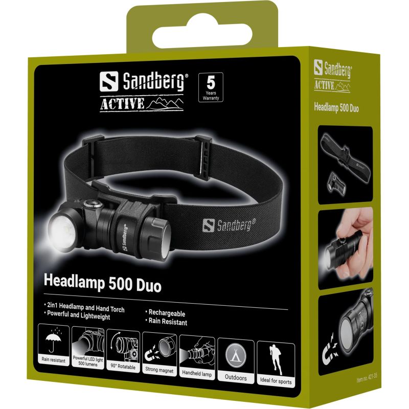 Sandberg 421-35 Headlamp 500 Duo