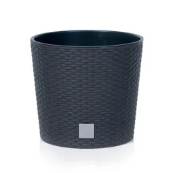 Puķu pods Rato 27x30cm 15L, antracīts