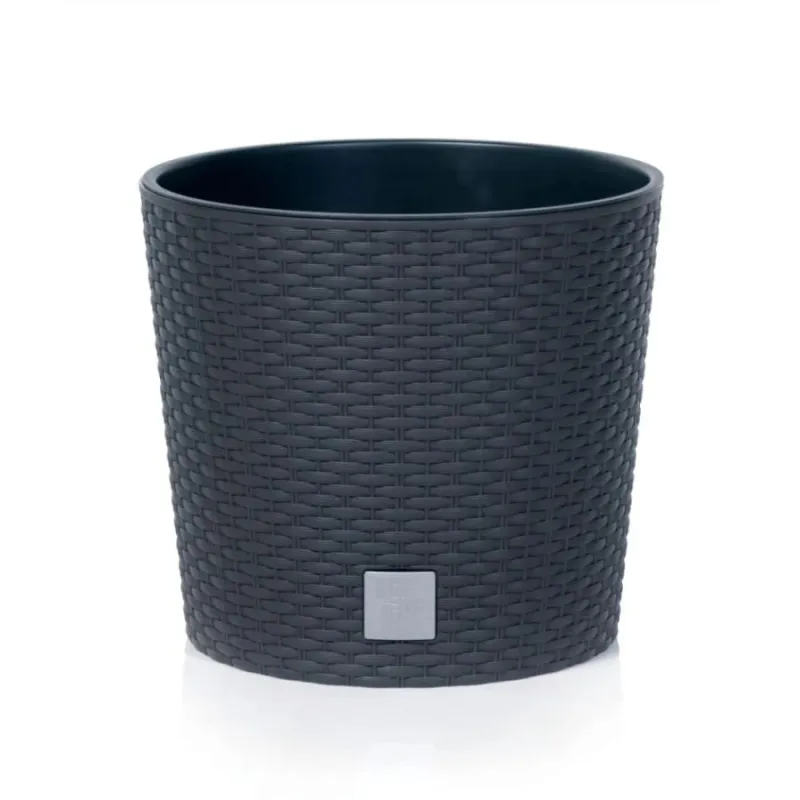 Puķu pods Rato 27x30cm 15L, antracīts