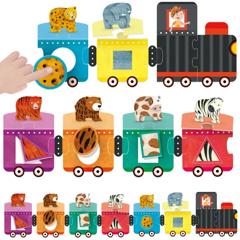 HEADU Formas un krāsas – taustes vilciens