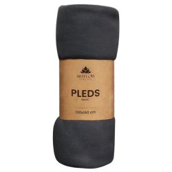 Pleds 130x160cm Basic, pelēks