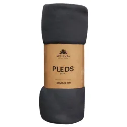 Pleds 130x160cm Basic, pelēks