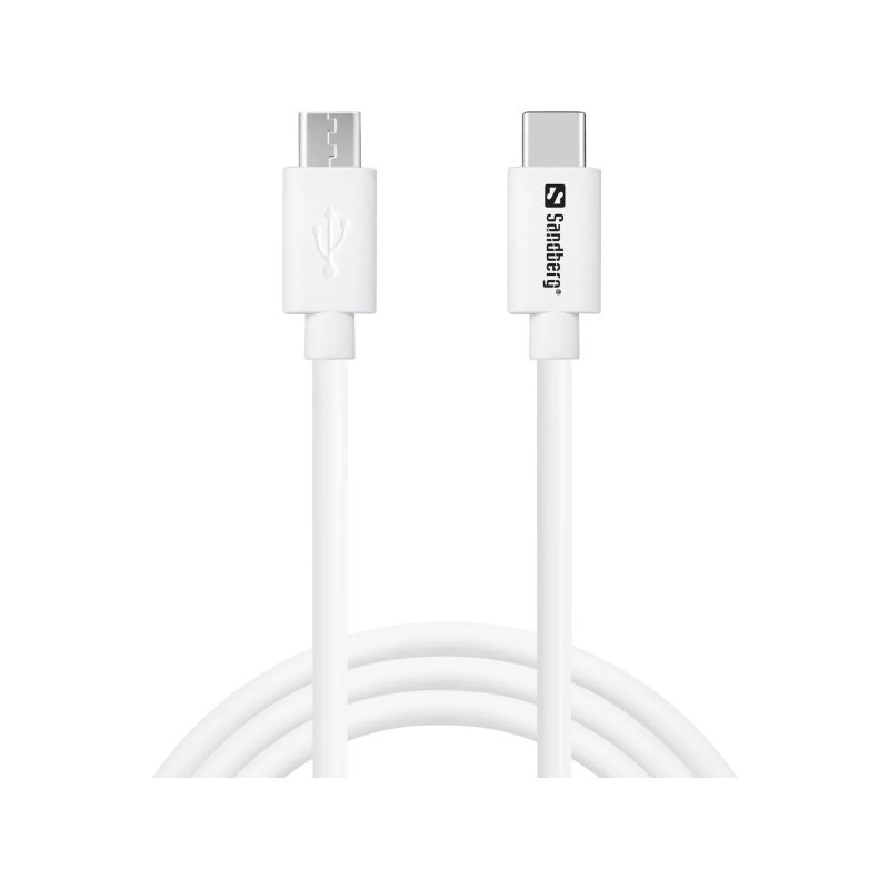 Sandberg 136-74 USB-C MicroUSB Charge Cable 1m