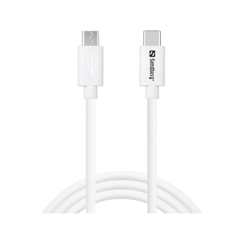 Sandberg 136-74 USB-C MicroUSB Charge Cable 1m
