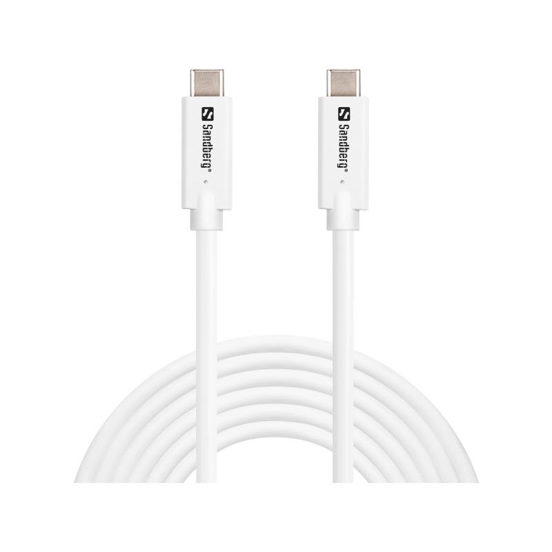 Sandberg 136-75 USB-C C USB 3.2 Gen2 100W, 3m