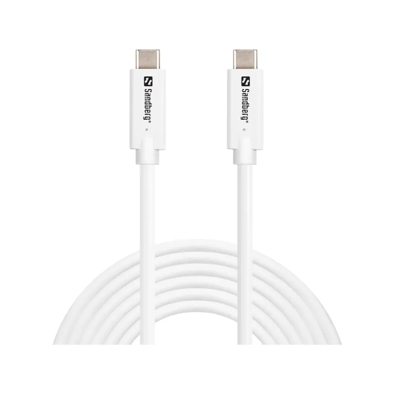 Sandberg 136-75 USB-C C USB 3.2 Gen2 100W, 3m