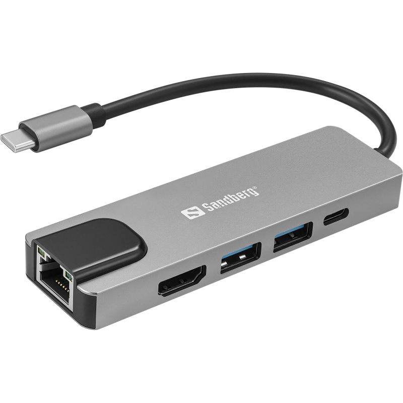 Sandberg 336-99 USB-C 5in1 Travel Dock Saver