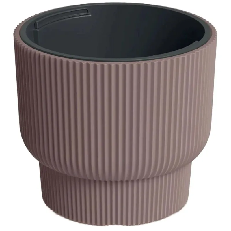 Puķu pods Milly zems 39.5x35cm 20L, gaiši brūns