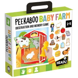 HEADU mälumäng Peekaboo Baby Farm