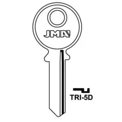 Atslēgas sagatave trc30,tri-5d,tri circl ,jma,